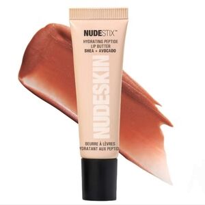 Nudestix Nudeskin Hydrating Peptide Lip Butter In DOLCE NUDE